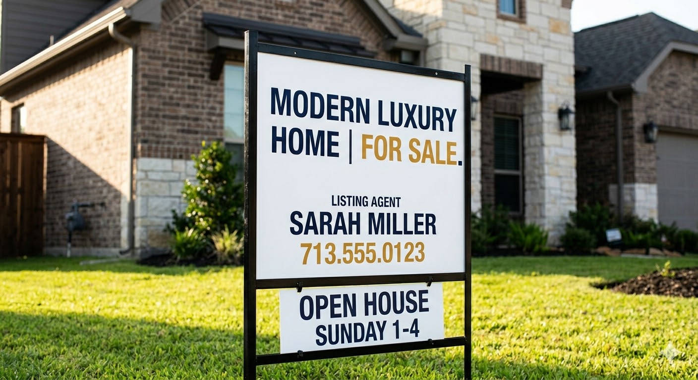 Real Estate Signs Houston